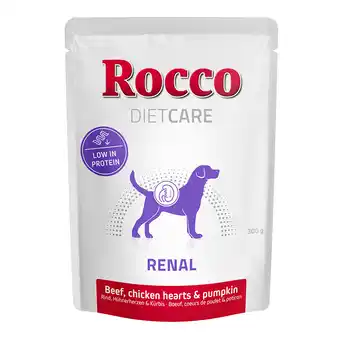 Zooplus Rocco Diet Care Renal Rund & Kip met Pompoen 300g - Zakje Hondenvoer 6 x 300 g aanbieding