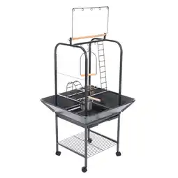 Zooplus TIAKI buitenzitje voor papegaaien 66,5x 63,5x 141cm vogel aanbieding