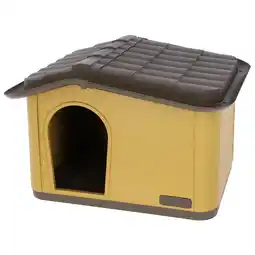 Zooplus Kerbl Pet kattenhuis Paola Eco - honing / zwart: L 60 x B 51 x H 41 cm aanbieding
