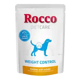 Zooplus Rocco Diet Care Weight Control Kip met Aardappel 300 g - Zakje Hondenvoer 6 x 300 g aanbieding