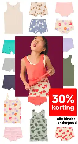 HEMA Alle kinder ondergoed aanbieding