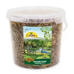 Zooplus 400g JR Farm Hermetia/Soldier Vliegenlarven Emmer Vogelvoer aanbieding