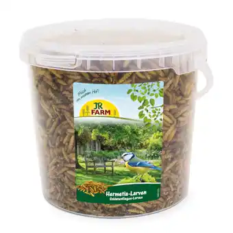 Zooplus 400g JR Farm Hermetia/Soldier Vliegenlarven Emmer Vogelvoer aanbieding