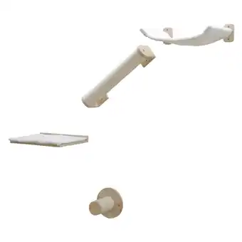 Zooplus Kerbl Pet klimwand Alpen voor katten 4-delige set kattenaccessoires aanbieding