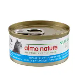 Zooplus 12 + 6 gratis! Almo Nature HFC natvoer voor katten 18 x 70 g - Natural Atlantische Tonijn aanbieding
