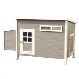 Zooplus Kerbl Hobbyfarming ECO kunststof hok Barney voor kippen 137x73x83cm aanbieding