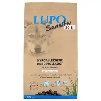 Zooplus 15kg Lupo Sensitiv 20/8 Hondenvoer aanbieding
