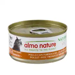 Zooplus 12 + 6 gratis! Almo Nature HFC natvoer voor katten 18 x 70 g - Natural Kip met Kaas aanbieding
