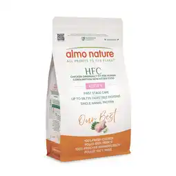 Zooplus 1,2kg Almo Nature HFC Kitten kip droogvoer voor katten aanbieding