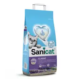 Zooplus 16l Sanicat Classic Lavendel Kattenbakvulling aanbieding