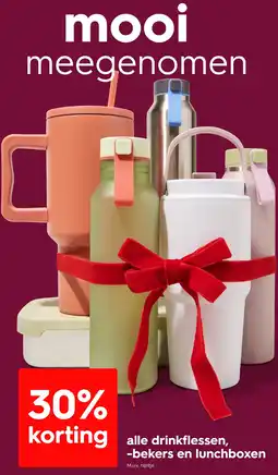 HEMA Alle drinkflessen, bekers en lunchboxen aanbieding