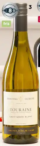 HEMA Touraine sauvignon aanbieding