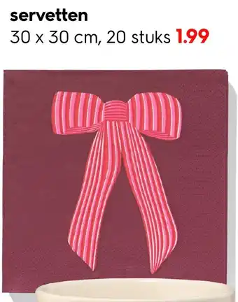 HEMA Servetten aanbieding