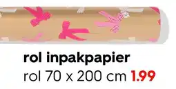 HEMA Rol inpakpapier aanbieding