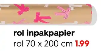 HEMA Rol inpakpapier aanbieding