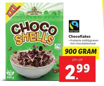 Lidl Chocoflakes 900g aanbieding