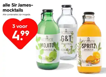 HEMA Alle Sir James mocktails aanbieding