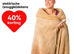 HEMA Elektrische snuggle dekens aanbieding