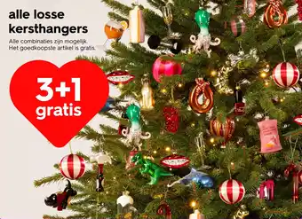 HEMA Alle losse kersthangers aanbieding
