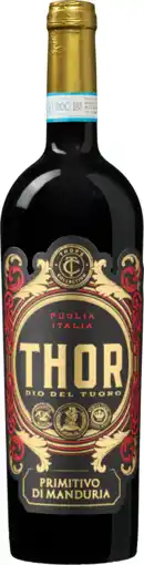 Wijnvoordeel Thor Primitivo di Manduria aanbieding