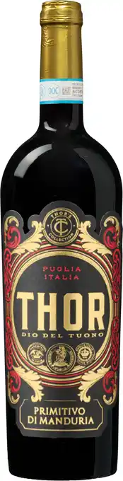 Wijnvoordeel Thor Primitivo di Manduria aanbieding