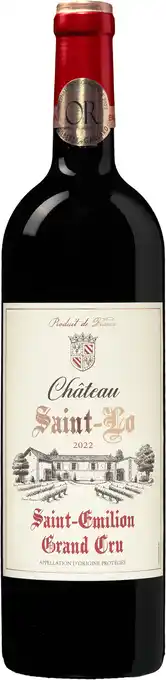 Wijnvoordeel Château Saint-Lô Saint-Émilion Grand Cru aanbieding