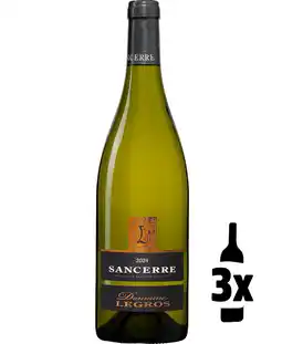 Wijnvoordeel Domaine Legros Sancerre Blanc (3 flessen) aanbieding