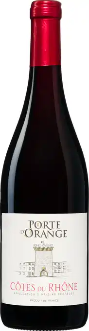 Wijnvoordeel Porte d'Orange Côtes du Rhône aanbieding