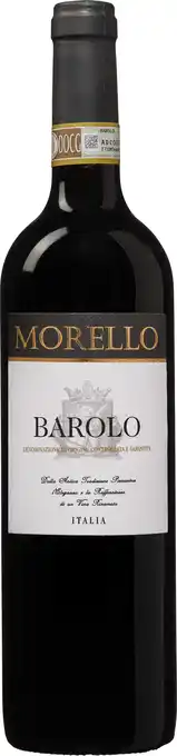 Wijnvoordeel Morello Barolo aanbieding
