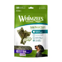 Pets Place Whimzees Soft Value Bag - Hondensnacks - 56x7.5 g Xs aanbieding