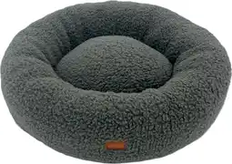 Pets Place Adori Devoted Donut Hazel - Kattenmand - Ø60x25 cm Antraciet aanbieding