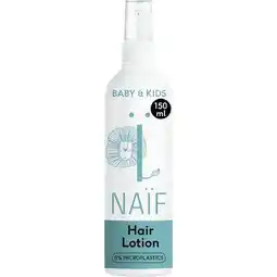 Etos Naïf Baby & Kids Anti-klit Haarlotion 150 ML aanbieding