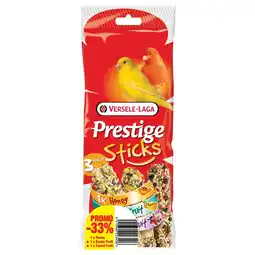 Pets Place Versele-Laga Prestige Sticks Kanarie Triple Pack Promo - Vogelsnack - 3 stuks aanbieding