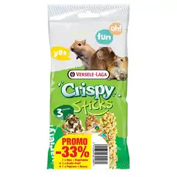 Pets Place Versele-Laga Crispy Sticks Omnivoren - Konijnensnack - 3 stuks aanbieding