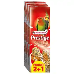 Pets Place Versele-Laga Prestige Combi-Pack Sticks Gropar Promo - Vogelsnack - 2+1 stuks aanbieding
