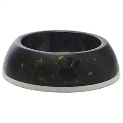 Pets Place Savic Voerbak Delice Marble - Hondenvoerbak - Ø18x26x26x8 Marmer Zwart Goud 3 aanbieding