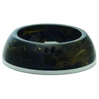 Pets Place Savic Voerbak Delice Marble - Hondenvoerbak - Ø10.5x16.5x16.5x5 Marmer Zwart Goud 1 aanbieding