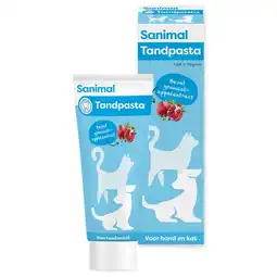 Pets Place Sanimal Tandpasta - Hondenverzorging - 70 g aanbieding