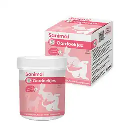 Pets Place Sanimal Oordoekjes - Hondenverzorging - 100 stuks aanbieding