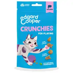 Pets Place Edgard&Cooper Crunchies - Kattensnack - Zalm 50 g aanbieding