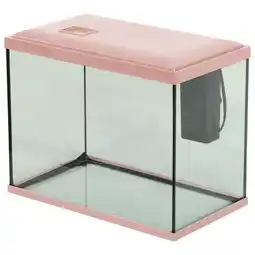 Pets Place Zolux Ekaï Aquarium - Aquaria - 35x20x26 18 l Pink filter 180 L/h included aanbieding