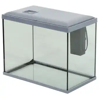 Pets Place Zolux Ekaï Aquarium - Aquaria - 35x20x26 18 l Grijs filter 180 L/h included aanbieding