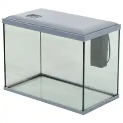 Pets Place Zolux Ekaï Aquarium - Aquaria - 40x22x28 24 l Grijs filter 180 L/h included aanbieding