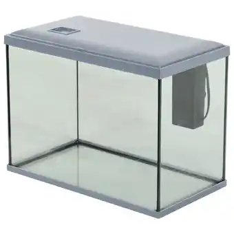 Pets Place Zolux Ekaï Aquarium - Aquaria - 40x22x28 24 l Grijs filter 180 L/h included aanbieding