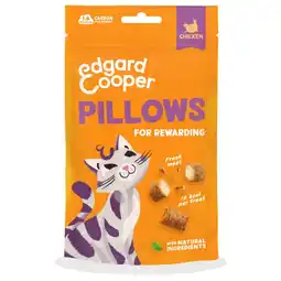 Pets Place Edgard&Cooper Pillows - Kattensnack - Kip 60 g aanbieding