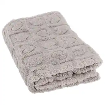 Pets Place Adori Hondendeken Valerie - Hondendeken - 100x75 cm Grijs aanbieding