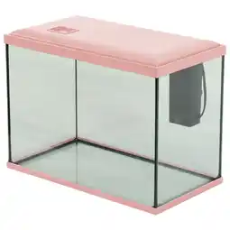 Pets Place Zolux Ekaï Aquarium - Aquaria - 40x22x28 24 l Pink filter 180 L/h included aanbieding