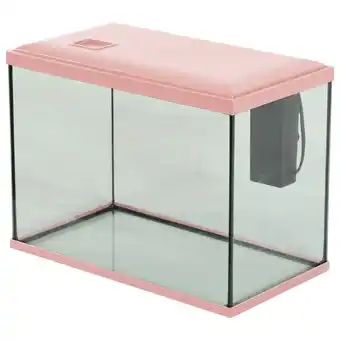 Pets Place Zolux Ekaï Aquarium - Aquaria - 40x22x28 24 l Pink filter 180 L/h included aanbieding