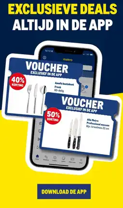 Makro Exclusieve deals aanbieding