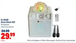 Makro N-GEAR disco block 410 aanbieding